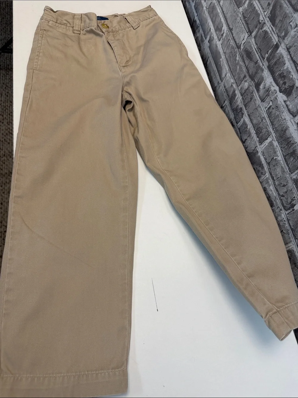 Polo Ralph Lauren Khaki Straight-Leg Chinos Beige